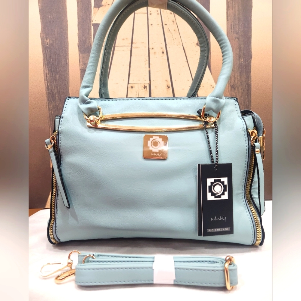 BRAND NEW ELEGANT TOTE BAG SOFT LEATHER CROSSBODY BAG